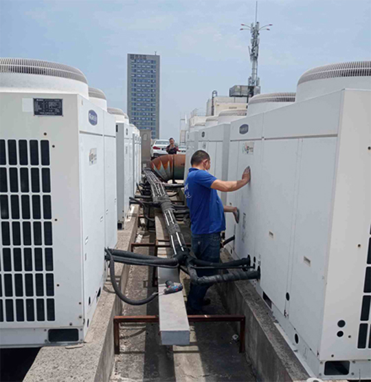 周至中央空调制热和不制冷系统维修方法